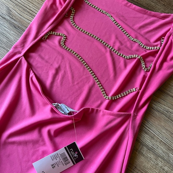 NWT Rue21 Rhinestone Back Dress - Picture 2 of 4